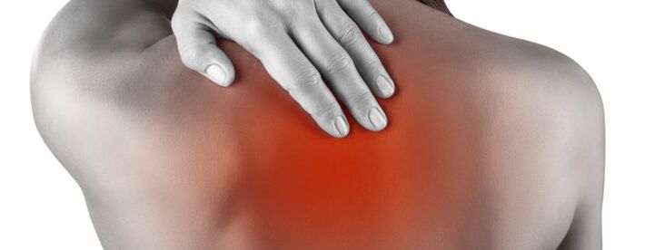 Back pain in the osteocondrosis