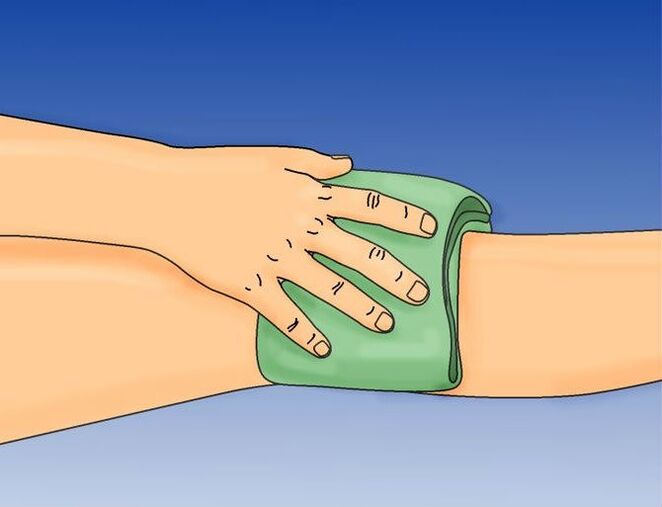 knee wrap for arthrosis